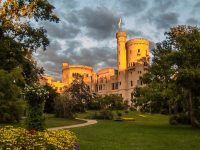 Palace Babelsberg park